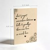 Detuca sympathy card/somewhere between hello and goodbye/condolences card/divorce or breakup/anniversary