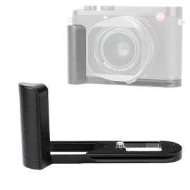 JJC HG-Q3 Leica Q3 Hand Grip, Arca Swiss Type Quick Release QR, Anti Slip Metal Holder Hand Grip, Aluminum Aloy, Compatible with Leica Q3 Camera, Easy Access to The Battery Memory Card