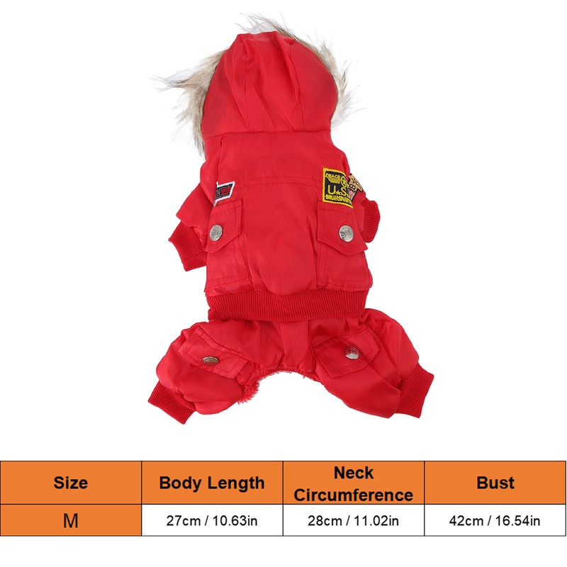 Winter Dog Coats Autumn Thickening Cotton Soft Comfortable Dog Warm