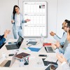 Lincia 36" x 24" Magnetic Vertical 3 Month Dry Erase