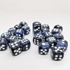Natural Hand Carved Gemstone Various Crystal Healing Lucky Dice 15mm