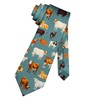 Hiukset Cow Tie for Men Funny Neckties Mens Wedding Tie