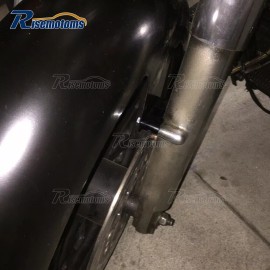 risemotom8 Black 21" 23" 26" Front Fender Spacers For Harley Touring Electra Street Glide