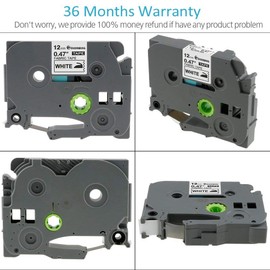 COLORWING Compatible Fabric Tape Replacement for Brother TZe-FA231 TZ Iron On Tape 12mm 0.47" White, for Brother Ptouch PTD400 PTD210 PT-1280 Label Maker, 3-Pack