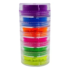 Bello Origen Paquete 6 Pigmentos Neón Para Decoración De Uñas Torre 6 Pzs