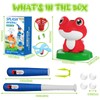 KIZJORYA 2-in-1 Water Sprinkler Baseball Toy for Kids Outdoor Play,