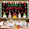 gisgfim Summer Strawberry Classroom Bulletin Board Decorations Set Learning is