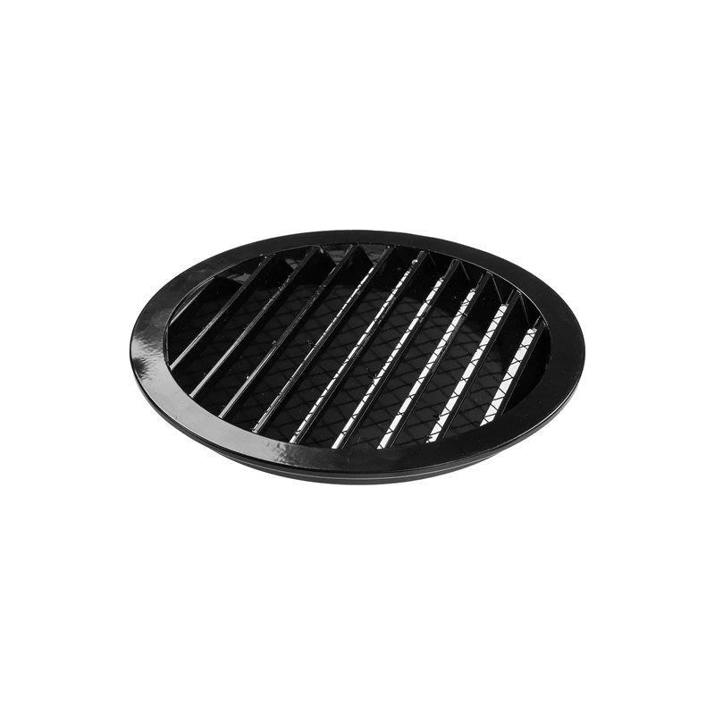 Repa Market 10 Inch (Duct Opening Size) Black Aluminum Gable