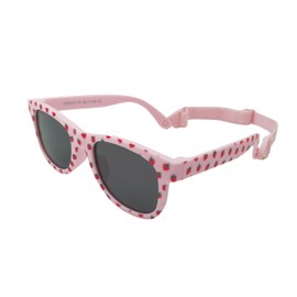 FloraVigo baby sunglasses, kids sunglasses with strap polarized flexible frame, UV400 protection suitable for 0-36 months infants and toddlers girls and boys