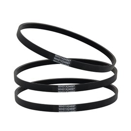 Denkuhin WH01X24697 Washer Drive Belt Fit for GE Hotpoint Clothes Washing Machine Replace AP6037512, 4585709, PS11767488, WH01X24697 (3/Pack)