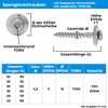 Stahlia Plumber Screws with Sealing Washer 4.5 x 45 mm