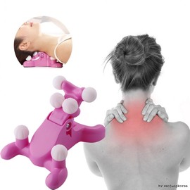 Neck massager Neck massager Massager Mother's Day Teacher's Day Group gift Lunar New Year's Day Lunar New Year's Day 02.Miracle Massager-White 3ea
