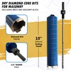 2-3/4" Dry Diamond Core Drill Bits for Brick and Block