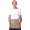 Mirabella Health & Beauty Espresso Zip Pockets Waist Apron Beige