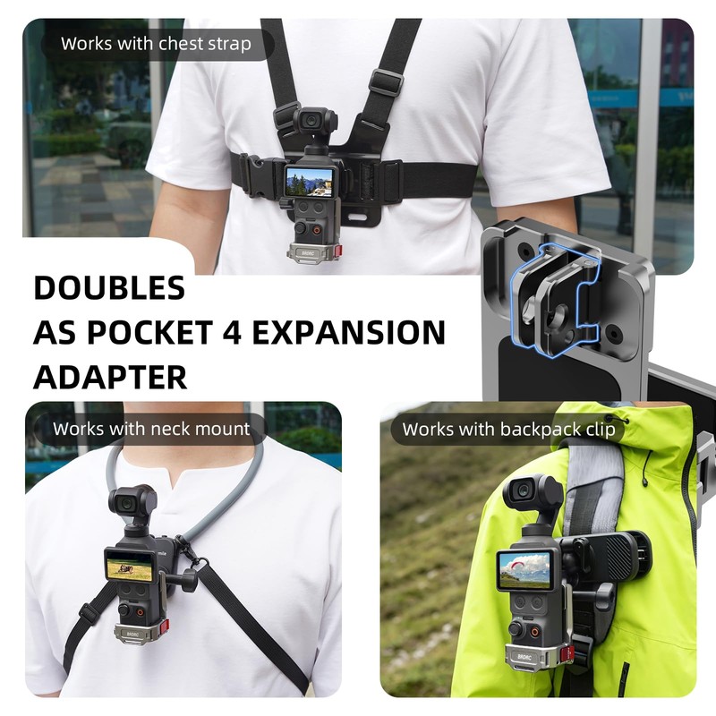 Flymile Pocket 4P 4 3 Magnetic Mount Stand for DJI