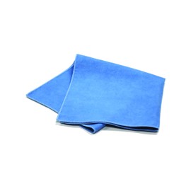 Arkwright Microfiber Suede Glass Cleaning Cloths Pack of 12 (16 x 16 in, Blue)