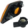 2 x Indicator Position Lights Orange Galben Reflector Left Right