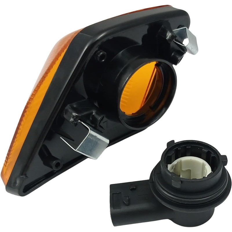 2 x Indicator Position Lights Orange Galben Reflector Left Right