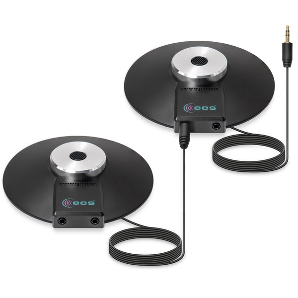 ECS WordForum 3.5mm TRS 360° Omnidirectional Stereo Conference Microphone for