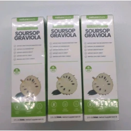 Naturesours Lot Of 3 Naturesours Drops- 100% Organic Soursop Extract 60ML Exp 11/2026 #Z21