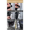 20 Piezas Almohadilla de Silicona Antigolpes para Puerta de Coche,