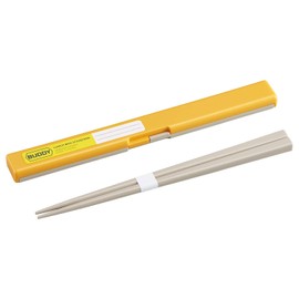 OSK BUDDY Slim Chopsticks Case Set HS-18 Yellow