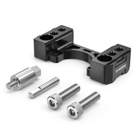 NICECNC Black Motorcycle Handlebar Riser Kit, Compatible with Husqvarna Norden 901 2022 2023, Handlebar Riser Compatible with 790/890 Adventure S/R & Rally Models 2019-2024, 1 inch, Aluminium