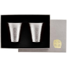 Asahi TW-12 Cold Sake Cup, Titanium, 2.2 fl oz (65 ml), Set of 2