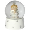 Snow Globe Christmas Angel Heart 9.5 cm Diameter 11.5 cm