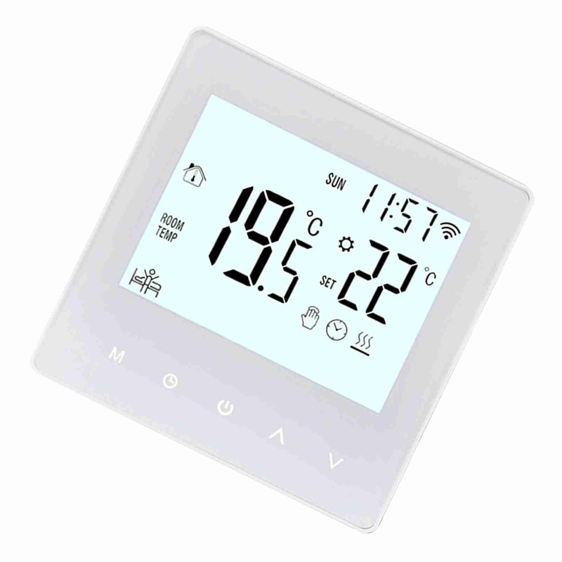 Smart Tuya WiFi Thermostat 16A Digital Programmable LCD Display Underfloor