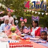 Coridy Light up Independence Day Headbands for Women Sparkling Stars
