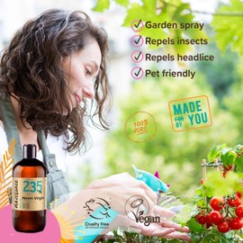 Naissance Neem Oil Native (Neem Oil) (No. 235) - 500 ml - Pure & Natural, Moisturising, Nourishing & Nourishing for All Skin Types - for Hair, Face, Skin and Nails