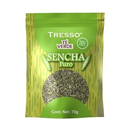 Tresso, Té Verde Japonés Puro (Sencha), 70 gramos