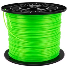 KAKO 080 Trimmer Line Heavy Duty, Weed Eater String .080, String Trimmer Line .080, Weed Wacker String .080 Inch-1230ft-3lb Trimmer String .080 Fits Most String Trimmers(Round)