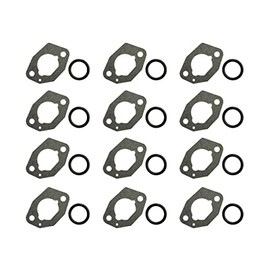 Carburetor Gasket Kit for Argos Challenge Xtreme GGP Lawnmower SV150 RV150 Mountfield V35 Engine Replaces GGP 118550019/0 (Pack of 12)