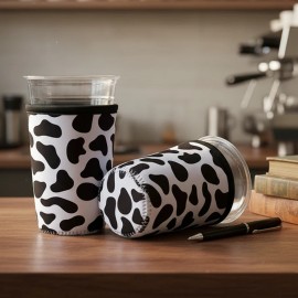 Neoprene Warm Reusable Insulated Cruise Koozy Dual Car Beer for Coffee Rubber Foam Factory Wholesale Cooler Coffe Cup Holdercolor: White (16-18oz Small)