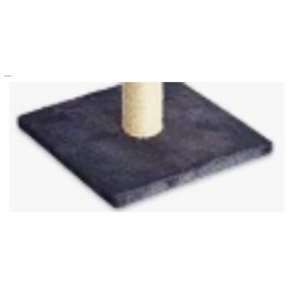 Czoynife 15.75" W * 15.75" L * .047”H Soft Plush as Cat Scratching Post Base, it can be Folded in Half, Anti Friction, Durable, timeproof and Easy to Store (3 Colors) (Beige)