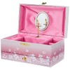 Goki 15545 Musikspieldose "Ballerina" Melodie Schwanensee, rosa