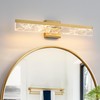 AIJIASI Gold Vanity Light - 24 Inch Modern Bathroom Light