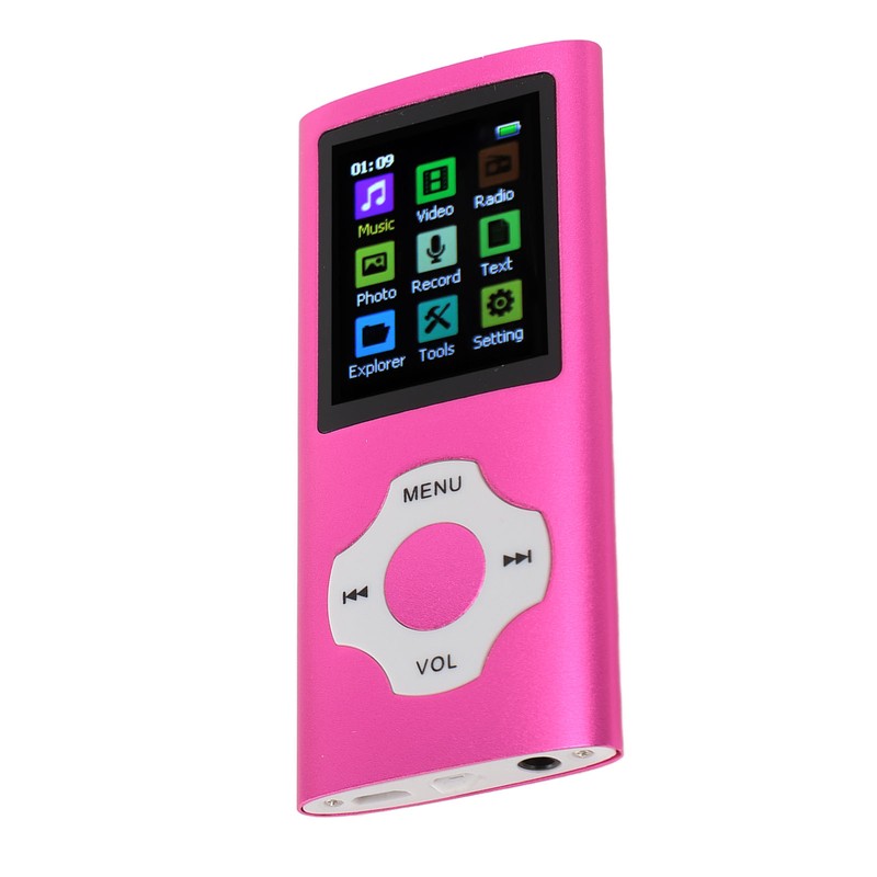 MP3 Player HiFi Lossless Rechargeable 1.8in TFT Screen Portable Music
