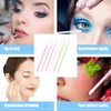 Elisel 100 Pcs Disposable Crystal Lip Brushes Make Up Lip
