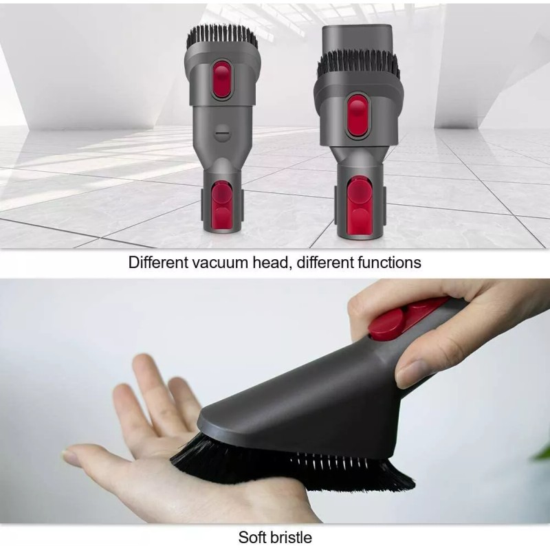 For Dyson 4Pcs Brush Attachment Kit for Dyson V7 V8