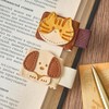 2 marcapáginas magnéticos de piel, marcapáginas clásico para mujeres, accesorios