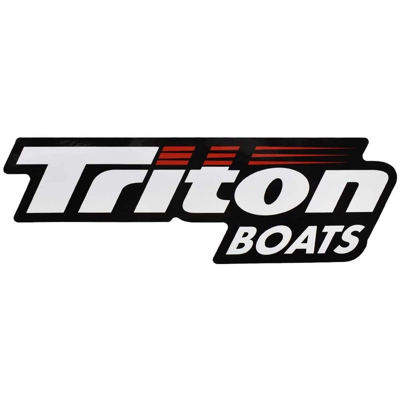 Triton Boat Emblem Decal Sticker