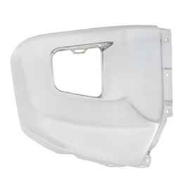 labwork Chrome Front Right Side Bumper End Cap without Parking Assist Holes Replacement for Toyota Tundra 2014-2021 521120C040 TO1005184