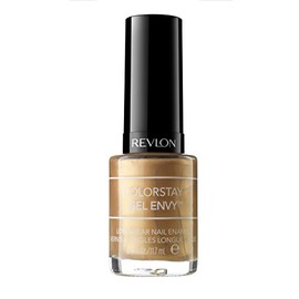 Revlon ColorStay Gel Envy Longwear Nail Polish, with Built-in Base Coat & Glossy Shine Finish, in Nude/Brown, 200 Jackpot, 0.4 oz