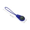 Totority 10pcs Miniature Compass Keychain Lightweight Compass for Hiking Camping