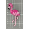 Flamingo Bird Pink Iron-on or Sew On Patch Iron-On Patch