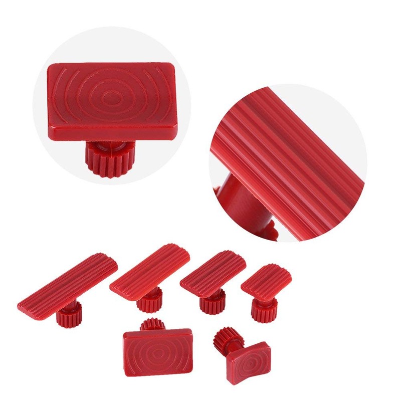Paintless Dent Repair Tool, 6pcs Paintless Dent Removal Puller Tabs