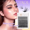 ACTROL Individual Eyelash Lashes Clusters 20D 0.07 14-20mm Mix D
